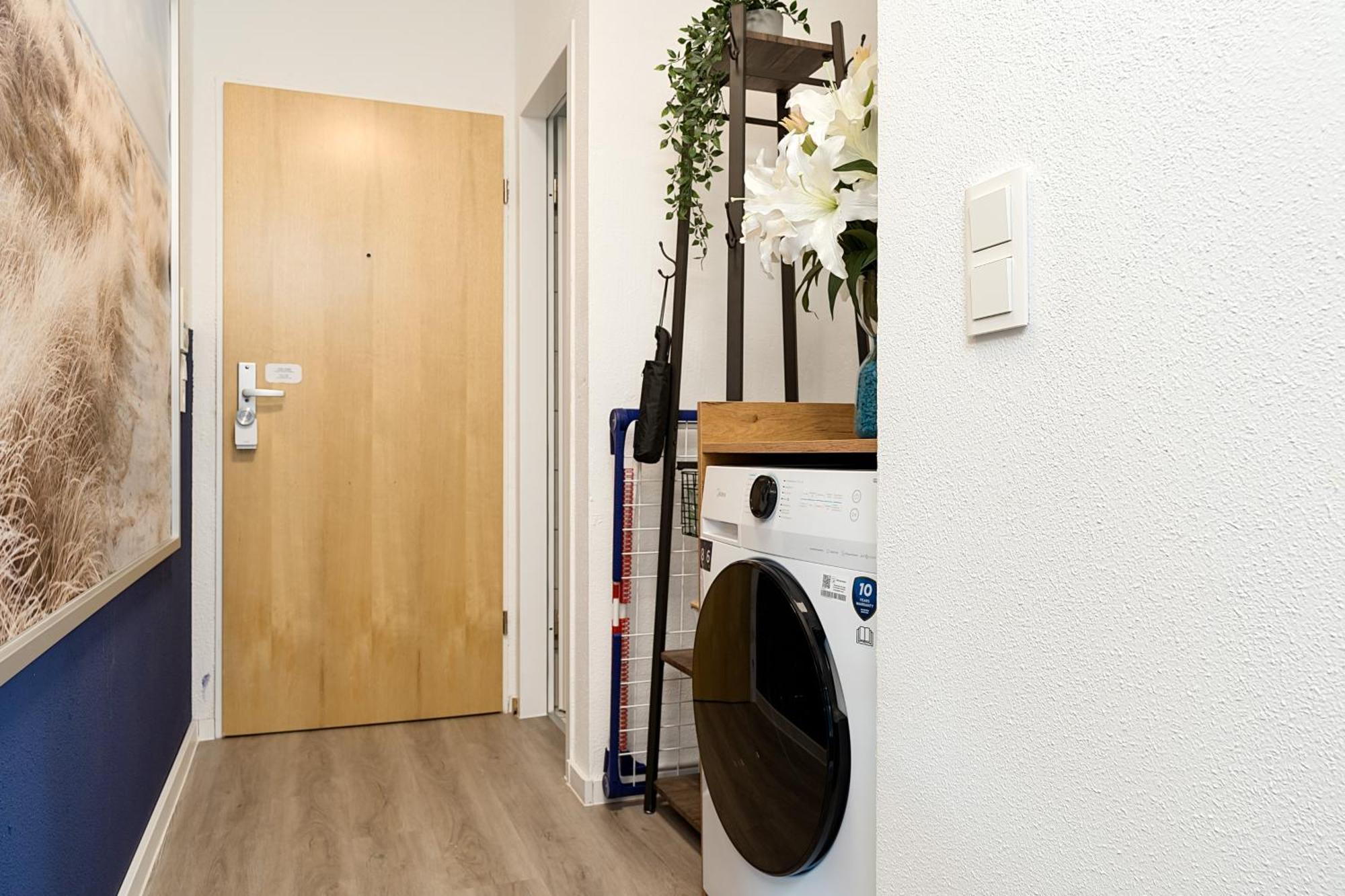 Federnest - Luxus-Studio - Kingsize Boxspringbett - Home-Office Mit Monitor Und Drucker - 11 Min Hbf Duisburgo Exterior foto